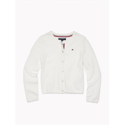 TOMMY HILFIGER TH KIDS SOLID CARDIGAN