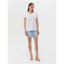 Beyaz Comfort Fit Tişört