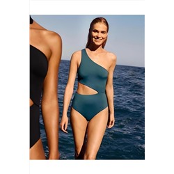 DEEP BEACH TEK OMUZLU ASİMETRİK MAYO DB20020M