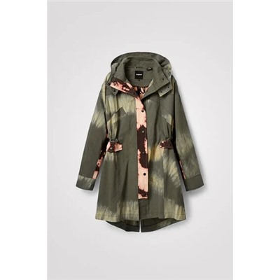 Parka tie-dye