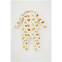 Defacto Erkek Bebek Yeni Doğan Disney Winnie The Pooh Premium Tulum B3941A523WN