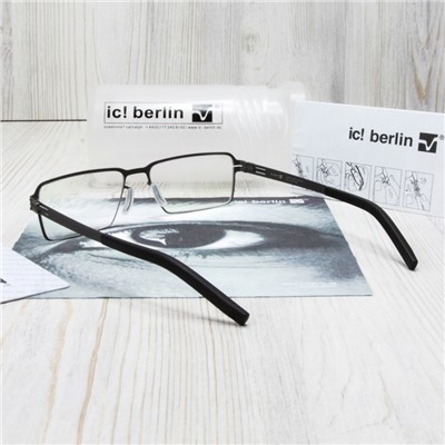 IB00024 - Оправа ic!Berlin Lior A. gun metal + футляр