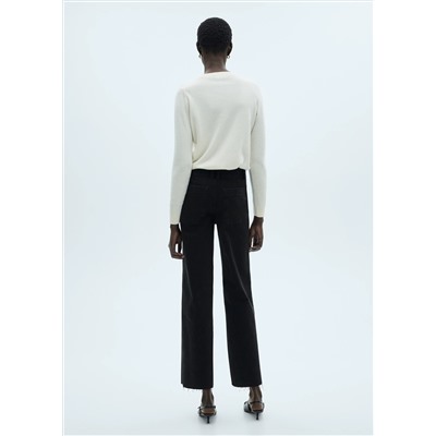 Jeans Catherin culotte tiro alto