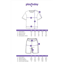Комплект (Футболка+Шорты) PLAYTODAY, 1121450