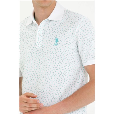 Erkek Mint Polo Yaka Tişört
