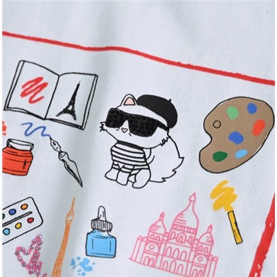 Хлопковая футболка KARL LAGERFEL*D ОРИГИНАЛ!
