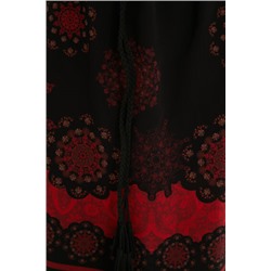 Vestido gasa cinturón