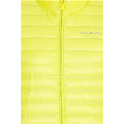 Erkek Neon Sarı Mont