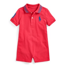 Cotton Mesh Polo Shortall Save to your Wishlist