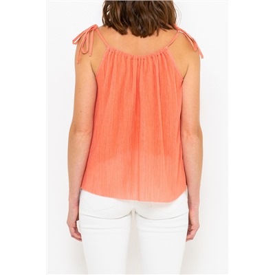 Camiseta de tirantes Naranja