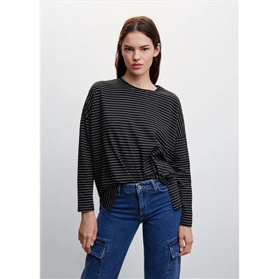 Camiseta manga larga oversize