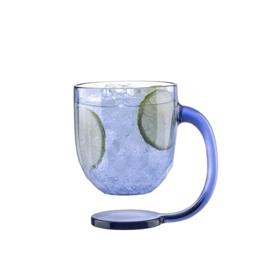 Domme Plastik Kupa - Lacivert - 385 ml