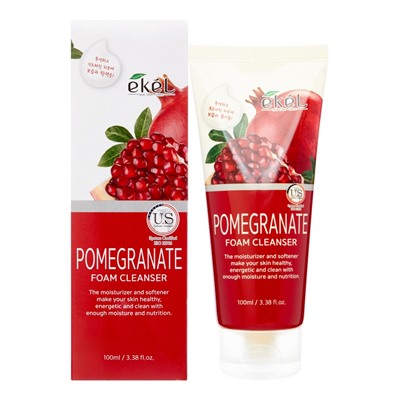 EKEL Foam Cleanser Pomegranate Пенка для умывания с экстрактом граната 100мл