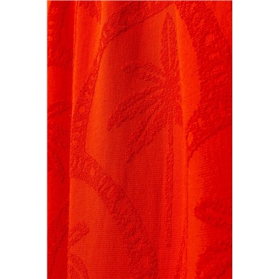 Palmie %100 Pamuk Plaj Havlusu - Turuncu - 70x150 cm