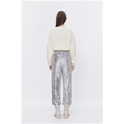 Pantalón Plateado