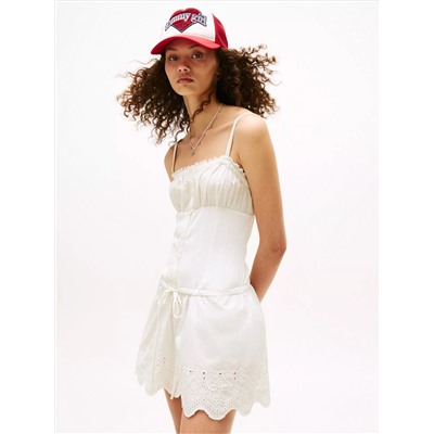 Tommy Girl Embroidered Eyelet Dress