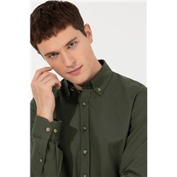 Pierre Cardin Erkek Haki Gömlek G021SZ004.000.1480136