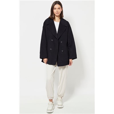 Chaqueta de lana - Azul noche