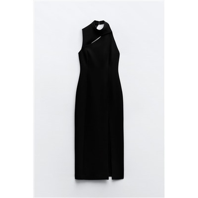 VESTIDO CREPE CUT OUT