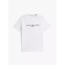 Embroidered Tommy Logo T-Shirt