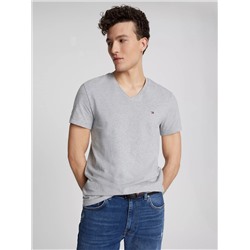Slim Fit Solid V-Neck T-Shirt
