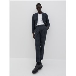Elegante karierte Hose