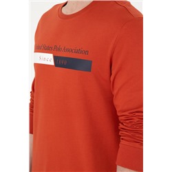 Erkek Kiremit Sweatshirt