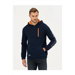 Pierre Cardin KAPİŞONLU ERKEK SPOR SWEATSHIRT LACİVERT G021SZ082.000.146625