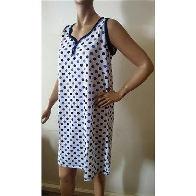 Flamingo Puantiye Baskılı Gecelik 652
