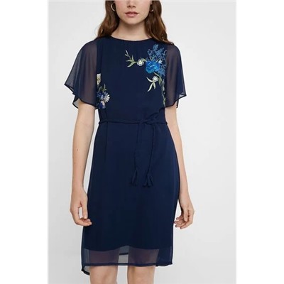 Vestido evasé floral