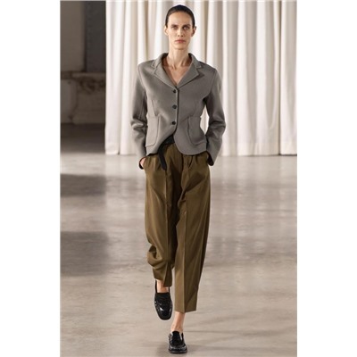 FEW ITEMS LEFT ZW COLLECTION DOUBLE-FACED FITTED BLAZER