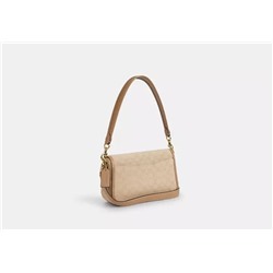 Hadley Shoulder Bag With Signature Canvas