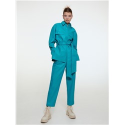 Hemdjacke aus Kunstleder