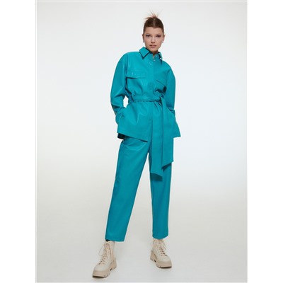 Hemdjacke aus Kunstleder