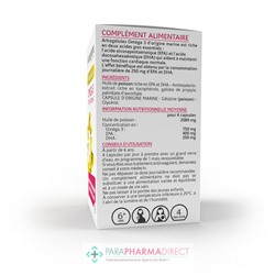 ArkoPharma ArkoGélules - Oméga 3 - Bon Fonctionnement Cardiovasculaire - 180+60 capsules OFFERTES