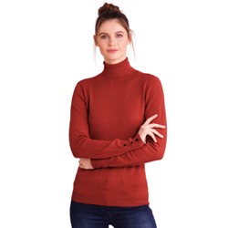 Damen Rollkragenpullover im Basic-Look