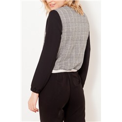 Bomber Gris y negro
