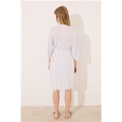 Bata midi "maternity" soft touch gris