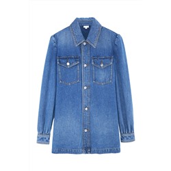 Camisa vaquera Azul