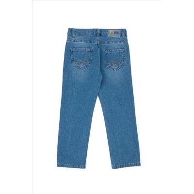 Erkek Çocuk Açık Mavi Jean Pantolon