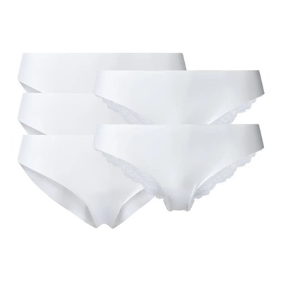ESMARA® Lingerie ESMARA® Lasercut-Slips Damen, 5 Stück, ohne störende Nähte, mit Elasthan