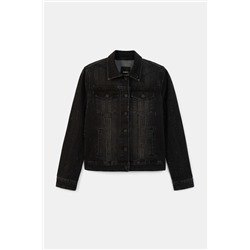 Chaqueta vaquera slim lentejuelas