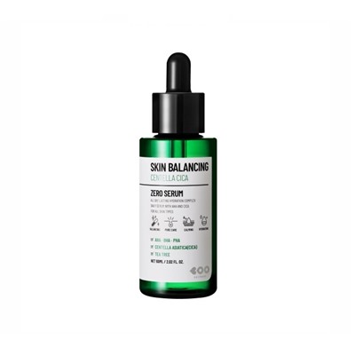 Skin Balancing Centella Cica Zero Serum, Успокаивающая кислотная сыворотка