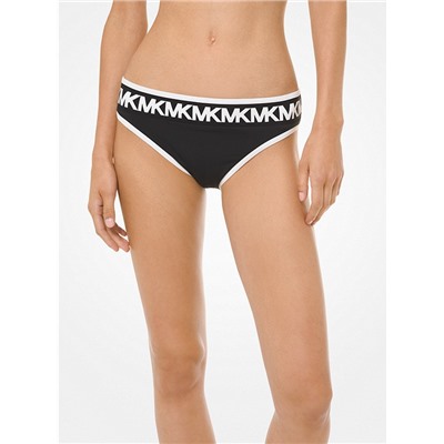 Logo-Trim Bikini Bottom
