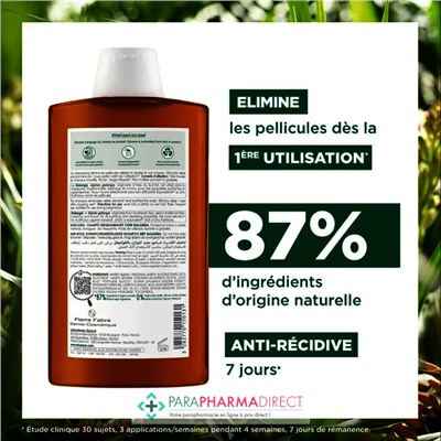 Klorane Galanga Shampooing Antipelliculaire 400ml