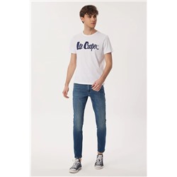 Lee Cooper Londonlogo Erkek O Yaka T-shırt Beyaz-l 232 LCM 242032