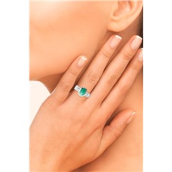 Anillo Plata y aventurina