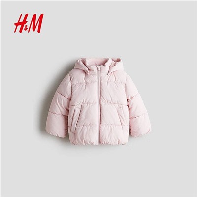 Утепленная куртка для девочек H&M