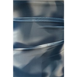 Indigo Tül Astarlı Soyut Desenli Asimetrik Yaka Örme Büyük Beden Bluz TBBSS24AF00025