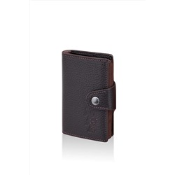 U.S. Polo Assn. U.S. POLO ASSN. PLCUZ23734 Kahverengi Erkek Mekanizmalı Kartlık PLCUZ237343536